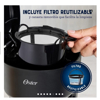 Imagen de Cafetera Oster 5 tazas BVSTDCS51B. 2217254 Negro