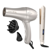 Imagen de Kit De Belleza Remington Alaciadora  y secadora Shine Therapy S9511-d2016(110)f  Perla