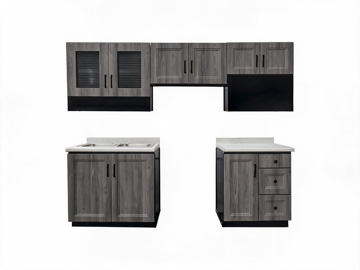Imagen de Cocina Capri 2.40mts gris