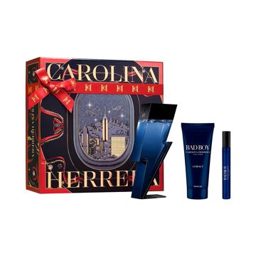 Imagen de Set Locion Caballero Carolina Herrera Bad Boy Cobalt Edp 3pzs