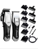 Imagen de Kit Barber Wahl Launch Combo Cordles 8001 Plata