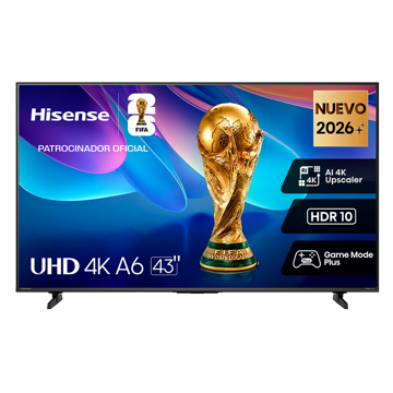 Televisor Smart Tv  Ultra Hd 4k Hisense 43A60SR 43" - HISENSE