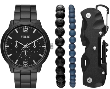 Reloj Caballero Folio Fmdfl6053 Negro - FOLIO