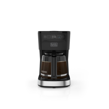 Cafetera programable 12 tazas CM0322-0SDLA Black+Decker - BLACK & DECKER