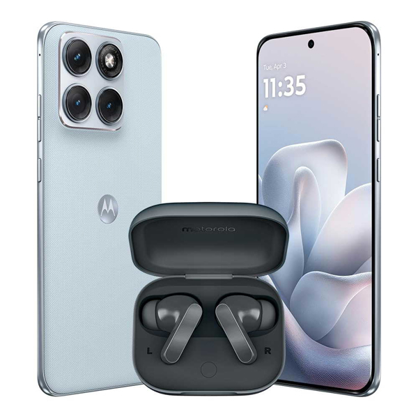 Imagen de Celular Telcel Motorola 5g Xt2605-3 Edge 70 Fusion Hb Celeste