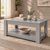 Imagen de Mesa de Centro Magik Corrediza Gris