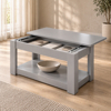 Imagen de Mesa de Centro Magik Corrediza Gris