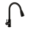 Imagen de Mezcladora Meer Para Fregadero Monomando Flexible Mzm8112f Negro