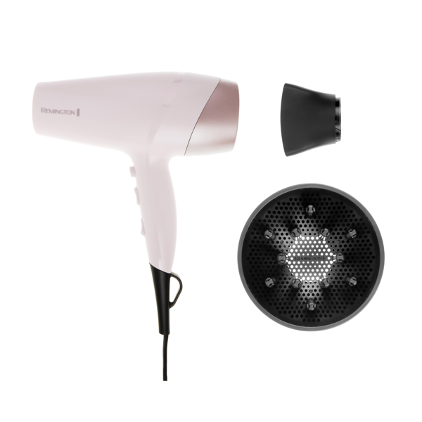 Imagen de Secadora De Cabello Remington Almond Allure D4807-110f Rosa 217