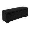Imagen de Pie de cama c/baúl Jade negro