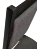 Imagen de Antecomedor Tubular Jessy 4 Sillas negro/gris